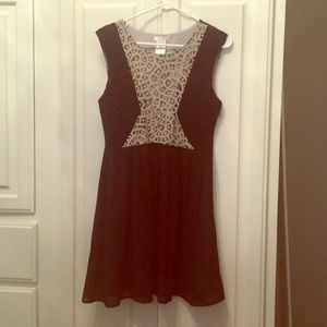 Cute black and gray/silver dress